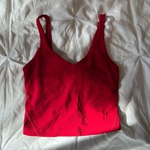 Limited edition Chinese New Year red align tank